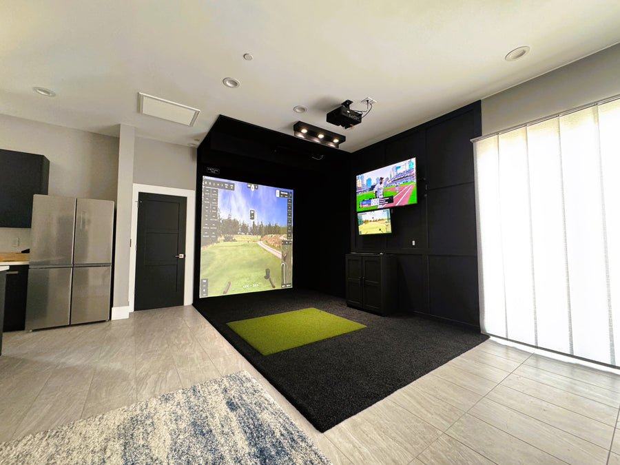 custom golf simulator install in scottsdale az