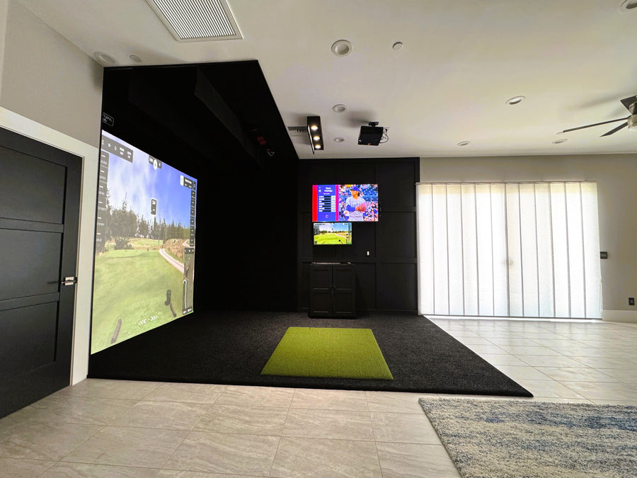 golf simulator install in Scottsdale, AZ