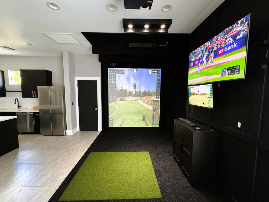 Trackman golf simulator