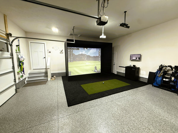 Garage Golf Simulator in Dayton, OH