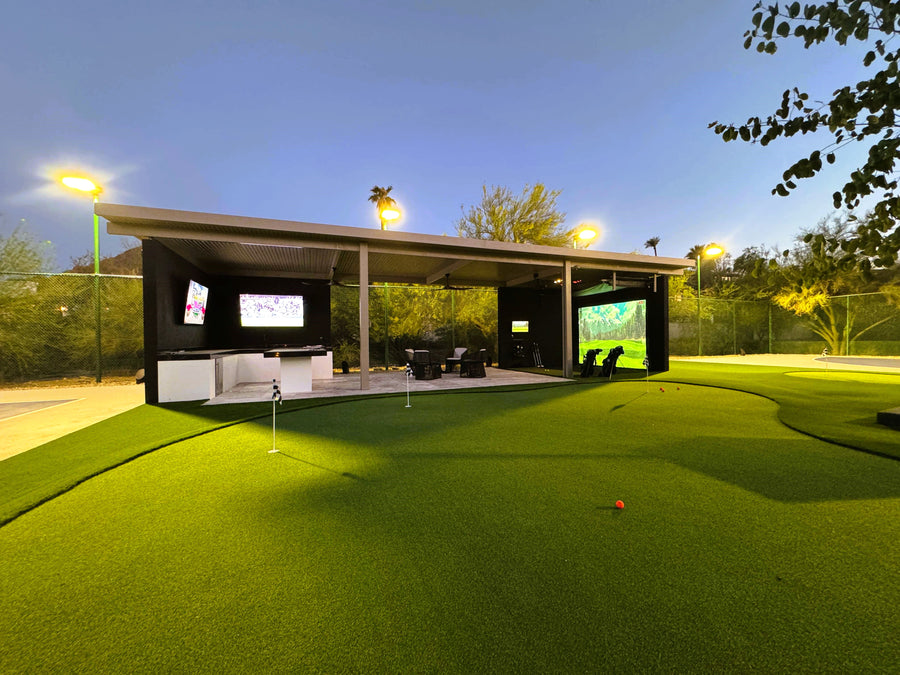 paradise valley custom golf simulators