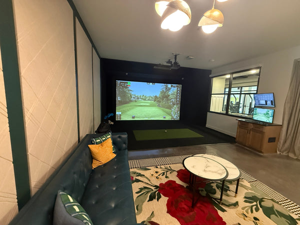 ProTee VX vs Foresight Falcon: Two Different Approaches to a Luxury Overhead Simulator Build in Vail, CO