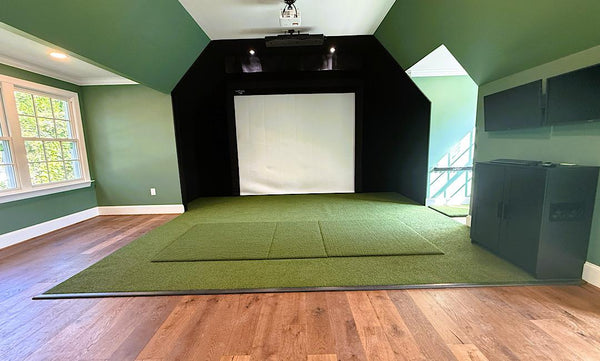 Golf Simulator Screen vs. Net: Choosing the Right Impact Surface