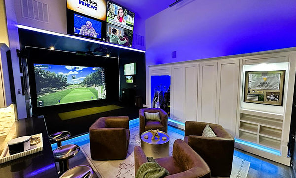 Golf Simulator Wall Protection: How to Keep Your Space Safe, Quiet, and Luxury-Ready