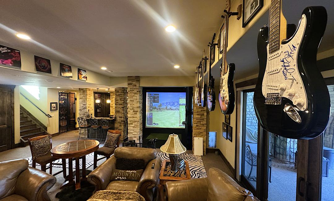 How to Build a Living Room Golf Simulator That Still Feels Like Home