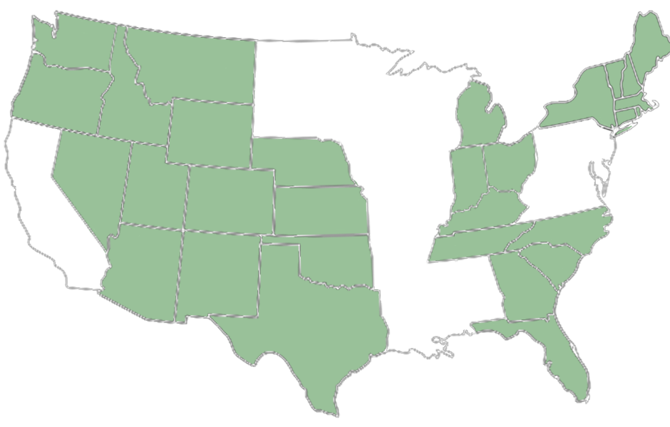 SERVICING REGIONS  NEAR YOU