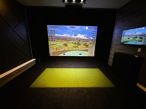 Garage Golf Simulator in Boulder, CO